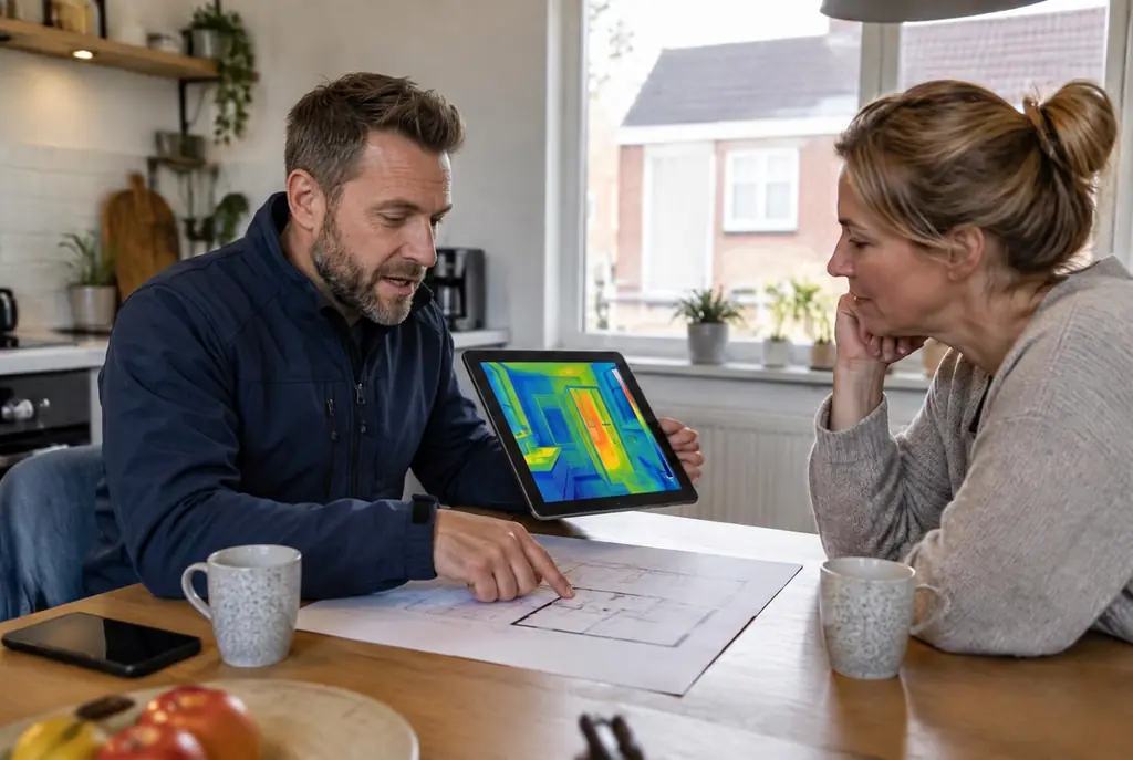 Lekdetectie Oegstgeest – bevindingen bespreken aan de keukentafel