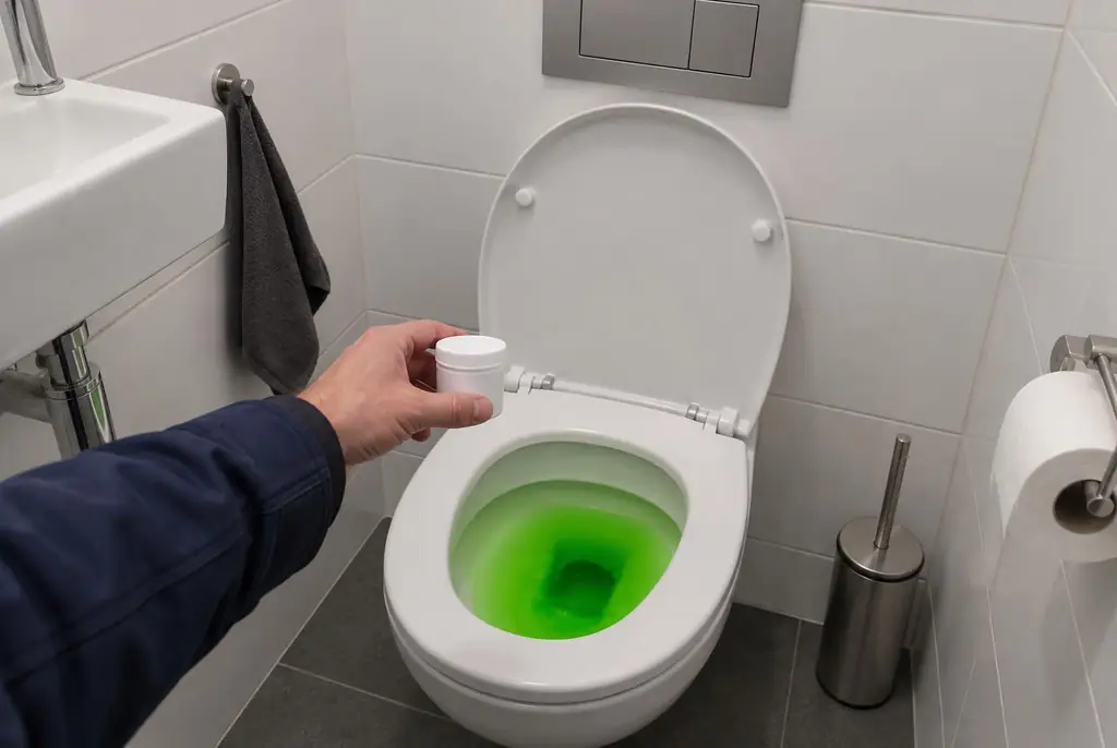 Lekdetectie Oegstgeest – kleurstoftest bij een lekkend toilet